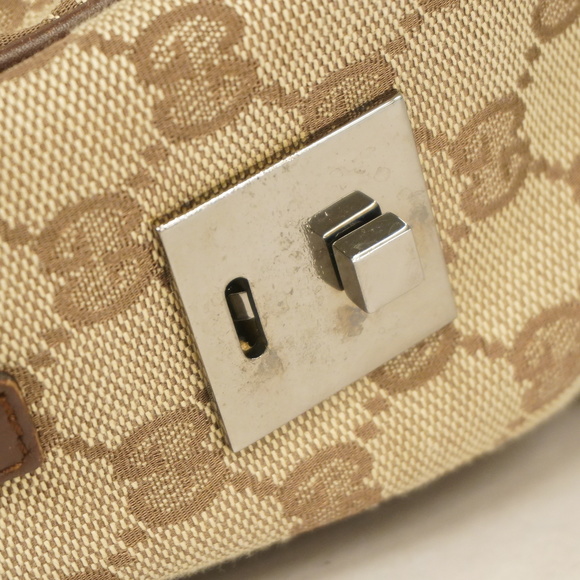 Auth Gucci GG Canvas Handbag 000 0851 Women's GG Canvas Handbag Beige,Brown - Picture 10 of 13